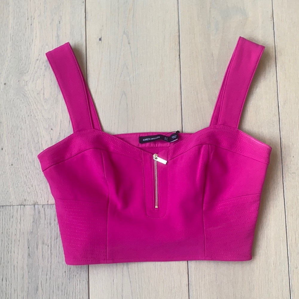 Karen Millen crop bustier